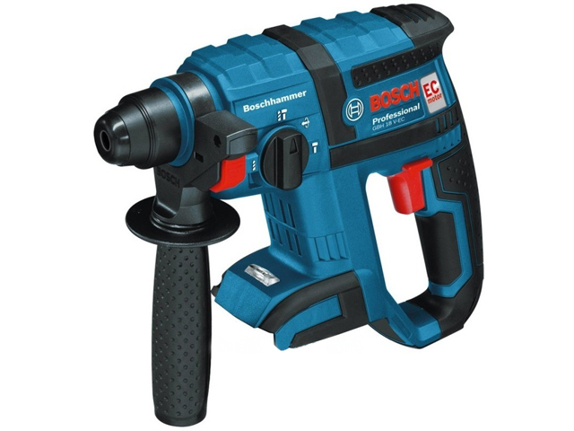 BOSCH Аккум. перфоратор GBH 18 V-EC в кор. (18.0 В, БЕЗ АККУМУЛЯТОРА, 1.7 Дж, вес 2.6 кг,) BOSCH 061190400B